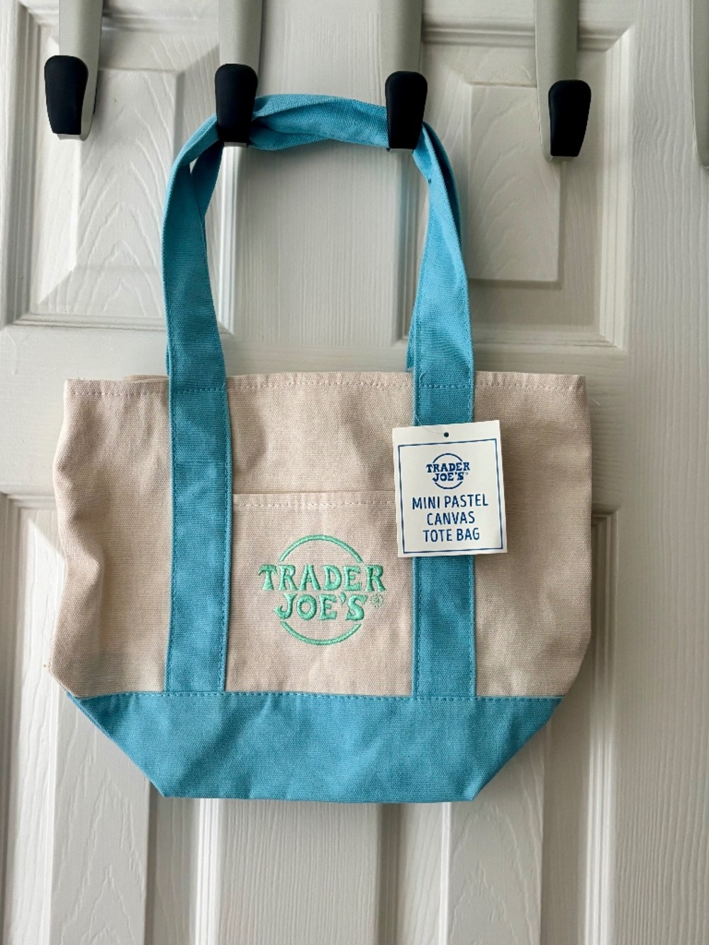 NWT Trader Joe's Canvas Mini Tote